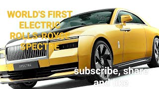 RollsRoyce spectre is first RollsRoyce electric vehiclerollsroyce electricvehicle youtubefeed [upl. by Ravilob592]