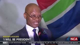 Mogoeng quotI will be president at Gods appointed timequot  7 Oct 2023 [upl. by Noonberg]