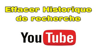 Effacer lhistorique de recherche Youtube [upl. by Ataeb]