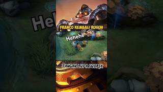 FRANCO EXEfranco rusuh buff mobilelegends francoexe mlbb shorts shortvideo [upl. by Yraunaj]