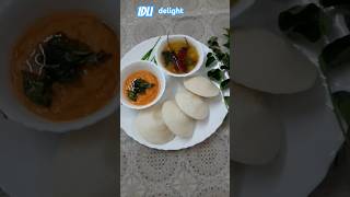 Idli delight on my table  youtube shorts 😋❤️ [upl. by Buckingham]