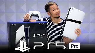 New PS5 Pro Unboxing HandsOn With Sonys Playstation 5 Pro [upl. by Aura892]