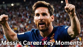 Inside Messis Career Key Moments Revealed  FC Barcelona  MLS [upl. by Lamraj]