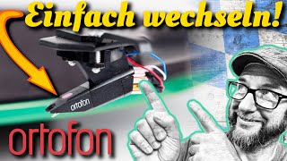 🛠️ HOW TO Ortofon Tonnadel SCHNELL und EINFACH wechseln howto reparieren [upl. by Ardnoyek482]