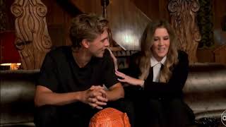 FULL Lisa Marie Presley talks 2022 Elvis Movie with daughter Riley Keough and Austin Butler [upl. by Namso727]