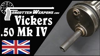 Vickers Mk IV 50 Caliber WaterCooled Tank Gun [upl. by Pussej]