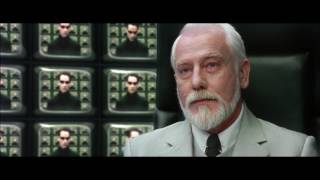 The Matrix Reloaded  The Architect Scene 1080p Part 1 [upl. by Annayad]