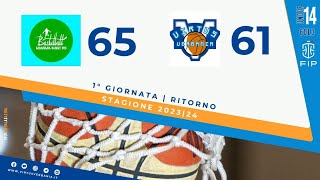 U14 GOLD Accademia Basket VCO vs Virtus [upl. by Aleris]