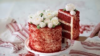 Rich and Decadent Red Velvet Cake Recipe  How to make the Most Amazing Red Velvet Cake [upl. by Linell]