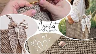 🌸 CROCHET VERSION BOUTIQUE TOUT SIMPLEMENT IRRESISTIBLE  🌸 TUTO FACILE amp RAPIDE MamieCrochet [upl. by Attoynek]