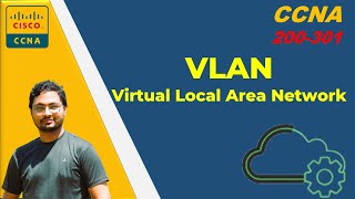 L11 VLAN  Free CCNA 200301 Bangla Tutorial Part 1 [upl. by Bartram]