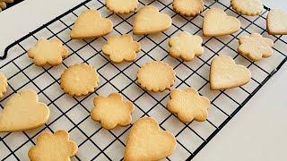 BEST Basic Cookies Recipe  Super Easy and Crispy Homemade Cookies [upl. by Ainniz]