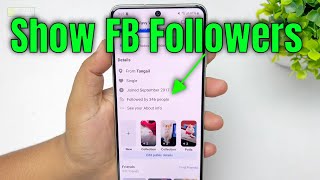 How to show followers on Facebook profile 2024  Facebook Follower Option  Follower setting FB [upl. by Joellen]