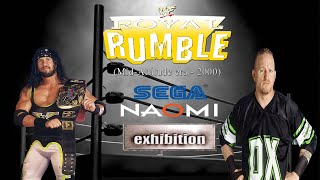 WWF Royal Rumble 2000  D Generation X ft XPac amp Road Dogg Exhibition SEGA NAOMI [upl. by Wyly]