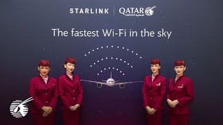 Worlds first Boeing 777 Starlink flight a call with Elon Musk [upl. by Haggi663]