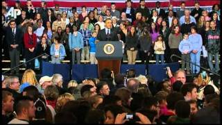 Raw Video Obama Interrupted by Hecklers [upl. by Alecia]