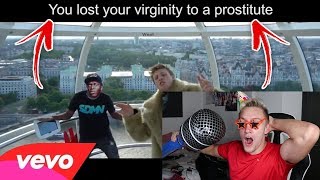 HOLY SHT ITS ALL OVER REACTING to KSI EXPOSED W2S  KSI Exposed Diss Track [upl. by Brott]