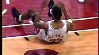 Bulls vs Pistons 1991 game 1 2 [upl. by Dru]