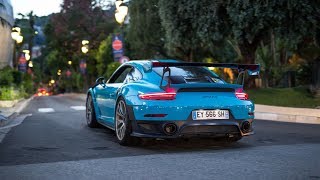 Porsche 991 GT2 RS  LOUD Accelerations Revs amp Driving in Monaco [upl. by Caldera693]