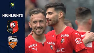 STADE RENNAIS FC  FC LORIENT 5  0  Highlights  SRFC  FCL  20212022 [upl. by Dduj]