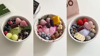 【Organize collections S8】🐇make yogurt bowl amp frozen yogurt with me [upl. by Casper]