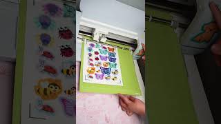 How to make stickers with cricut maker 3 [upl. by Morganica678]