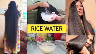 Rice Water For Extreme Hair Growth  How to Use Rice Water Best Results [upl. by Nichols]