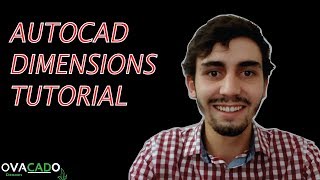 AutoCAD Dimensions Tutorial [upl. by Summons427]