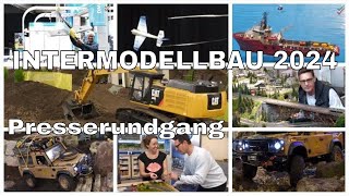 2024 04 17  INTERMODELLBAU 2024 Presserundgang Internationale Modellbaumesse 18  21 April 2024 [upl. by Joaquin418]