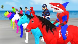 🔴Iron Man vs Spider Man New Home🦖Spider Man No Way Home 🐬Spider Man Miles Morales Funny Animation [upl. by Derwin41]