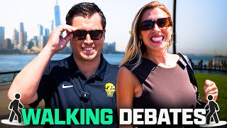 The Walking Debates ft Taylor Mathis  Healthy Debate Aug 27th 2024 [upl. by Neirrad249]