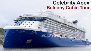 Celebrity Apex Balcony Cabin Tour  Cabin 7268 [upl. by Edualc]