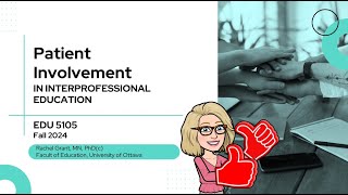 Patient Involvement in Interprofessional Education [upl. by Ahsrat]