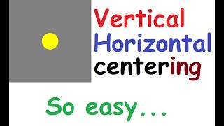 How to center text in div vertically and horizontally in html [upl. by Kosse85]