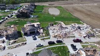 Tornado damage in Oklahoma and Nebraska 2024 storms hit Marietta OK and Lincoln NE [upl. by Resaec82]