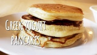 Greek Yogurt Pancakes Recipe and Tips [upl. by Miquela984]