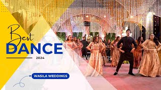 pakistani wedding dance performance 2024 Wasila Weddings [upl. by Rabush]