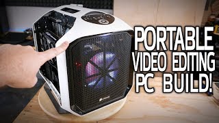 Building a Portable Video Editing PC for CES 2018 [upl. by Wightman430]