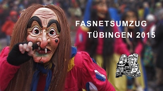 FasnetUmzug Tübingen 2015 [upl. by Yrgoerg]