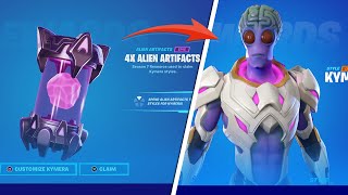 How to UNLOCK ALL KYMERA STYLES in Fortnite All Alien Artifact Locations [upl. by Abramson867]