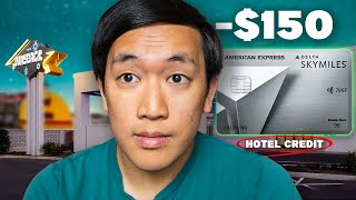 Amex Delta 150 Hotel Credit  How to Use amp What to Expect [upl. by Katuscha]