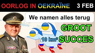 3 feb Oekraïeners voeren een MASSALE TEGENAANVAL UIT dringen de Russen terug  Oorlog in Oekraïne [upl. by Sille]