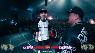 Sinio Vs Shernan  Sinio all 3 Rounds  Fliptopbattles [upl. by Eceela407]