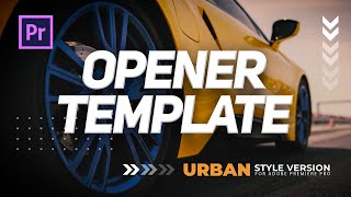 Trailer Opener Template Premiere Pro Free Download [upl. by Caneghem65]