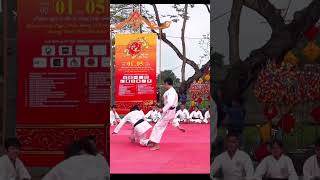 Đòn tinh hoa karate🥋 the best karate’s moves in fight defence martialarts karate loitrankarate [upl. by Sadler]