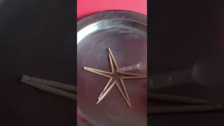 💥🤯Toothpick and ⭐Star Experiment💢 PODA ASALTA shorts trending youtubeshorts [upl. by Ilenna767]