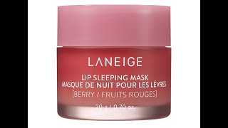 LANEIGE Lip Sleeping Mask Review  Say Goodbye to Dry Lips 💋 [upl. by Leggett]