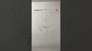 Drawing Gogeta and Vegito Fusion of Legends  Dragon Ball Fan Art Speedpaint [upl. by Burget]