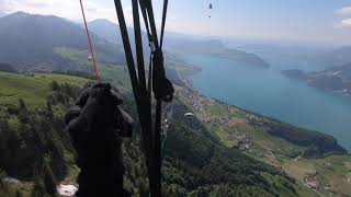 Paragliding Klewenalp  Niederbauen [upl. by Ridinger]