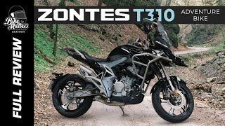 Zontes T310 Adventure Bike Review [upl. by Novyad]